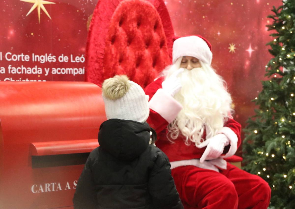 Imagen secundaria 1 - Papá Noel en el Corte Inglés