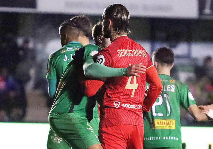 Sergio Ramos copó los focos en La Eragudina.