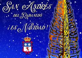 Cartel navideño de San Andrés del Rabanedo