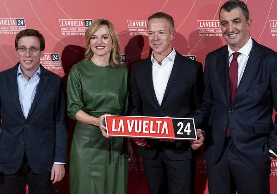 Presentación de La Vuelta a España 2024 este martes en Madrid.