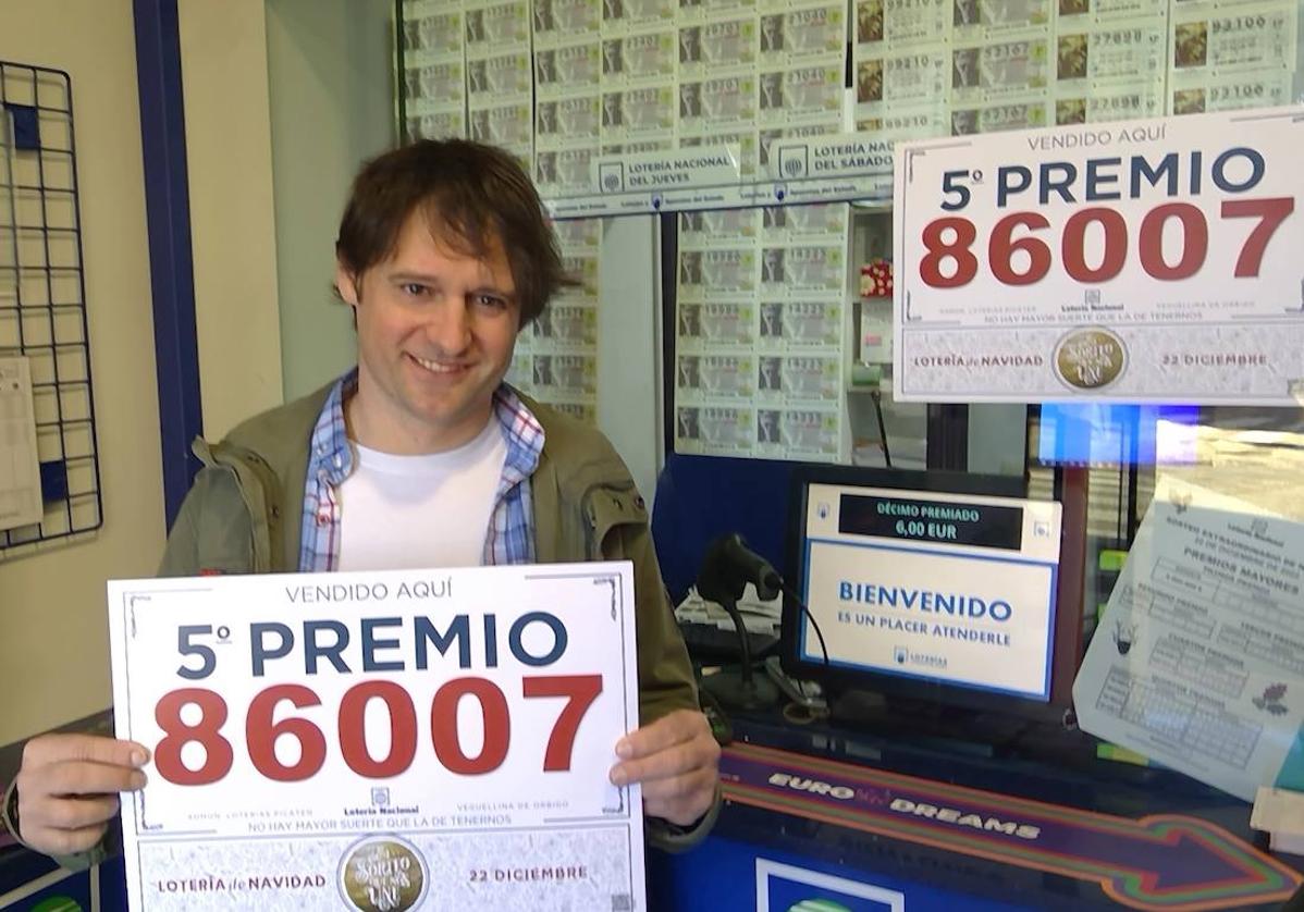 Un quinto premio deja un pellizco en Veguellina de Órbigo.