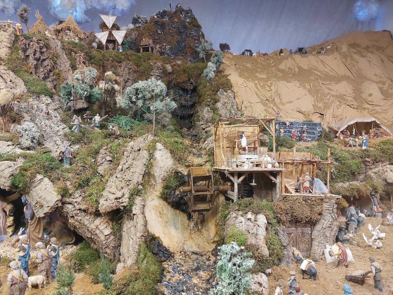 El belén de Cerezales del Condado