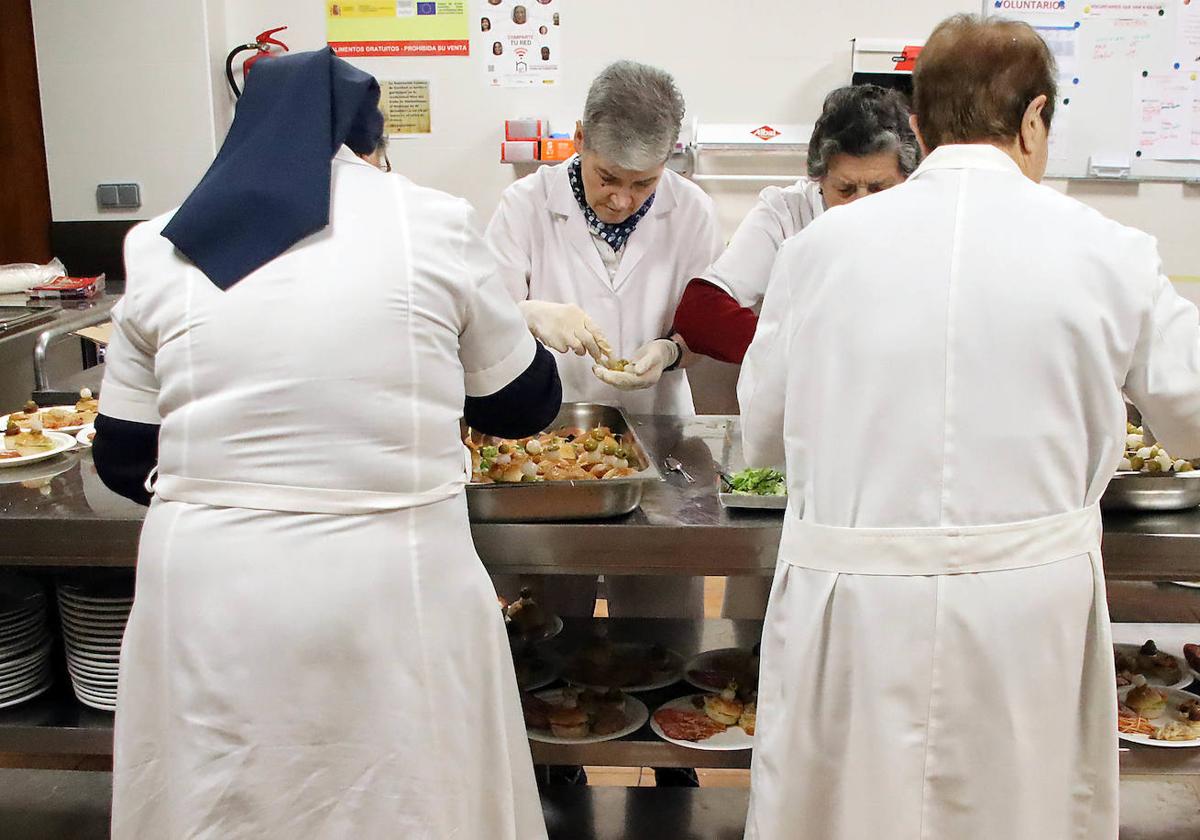 Menús navideños en la Asociación Leonesa de Caridad