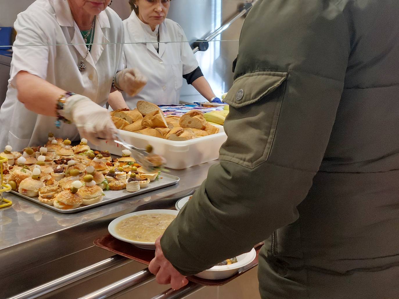 Menús navideños en la Asociación Leonesa de Caridad