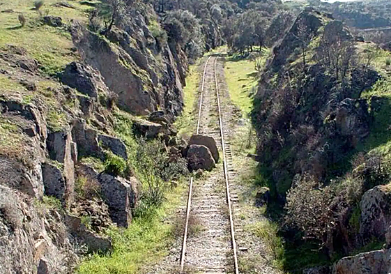 Vía de la Ruta de la Plata.