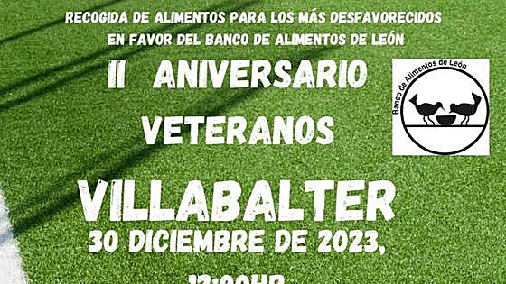Partido benéfico entre los veteranos del Villabalter y de la Hullera