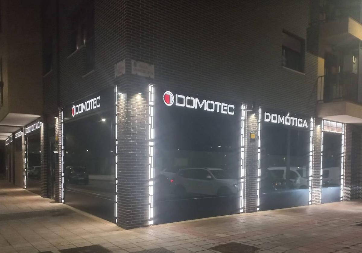 Fachada de la nueva ubicación de Domotec