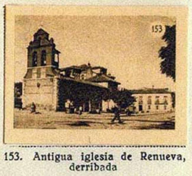 Postal de la Antigua Iglesia de Renueva.