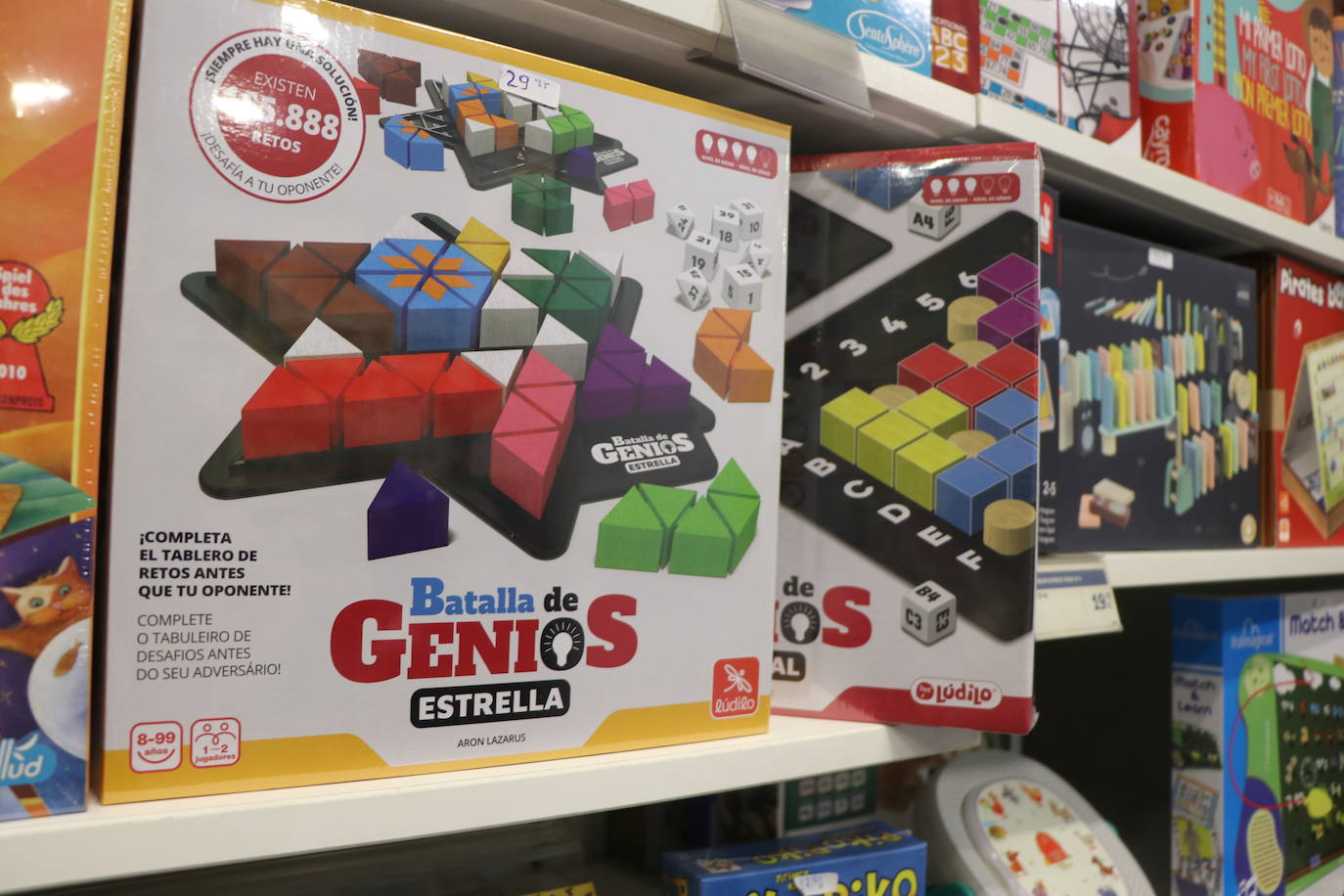 Los juegos educativos son la opción más vendida para regalo de Reyes. 