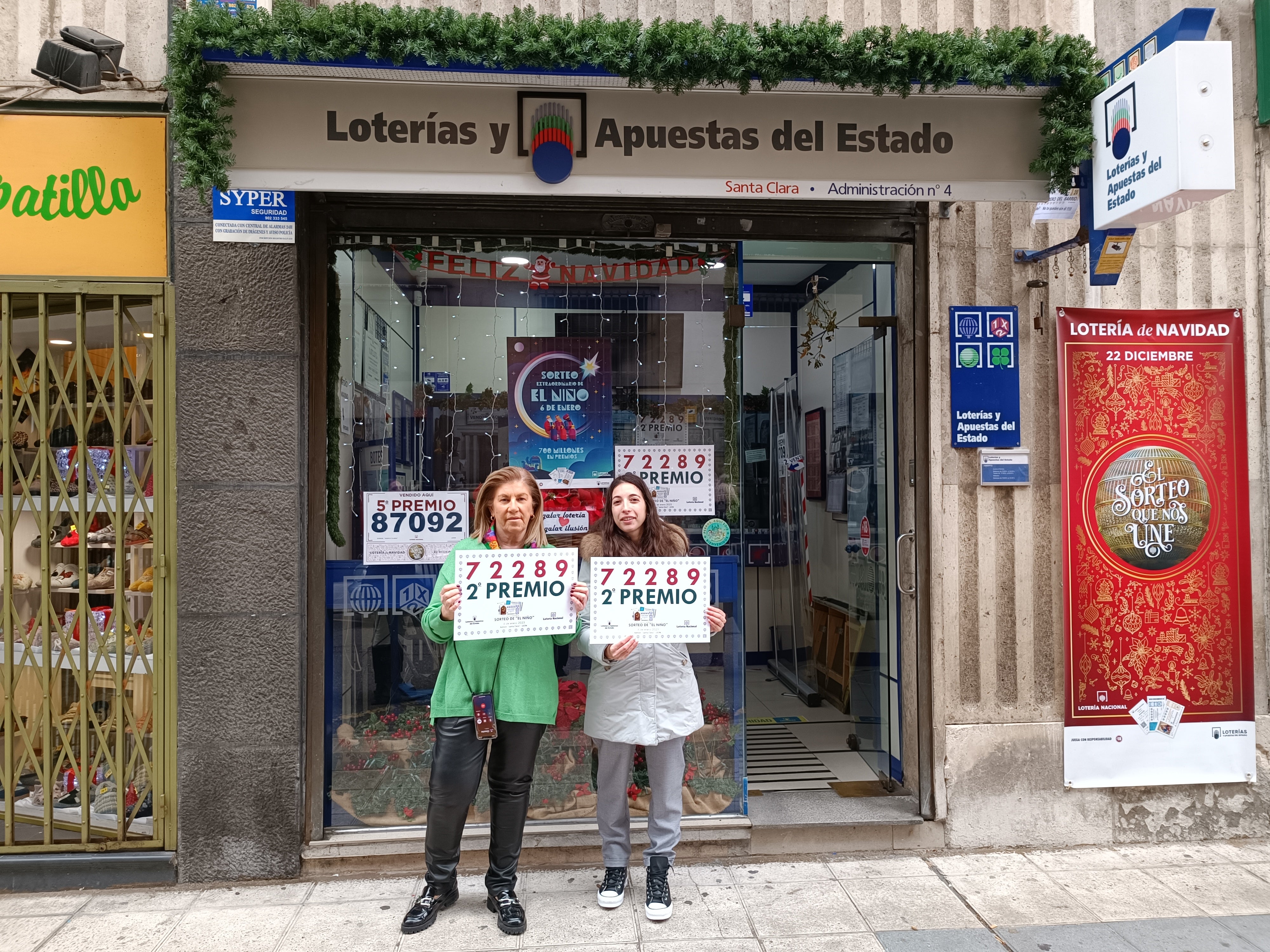 Fotos: Segundo Premio de la Lotería en León