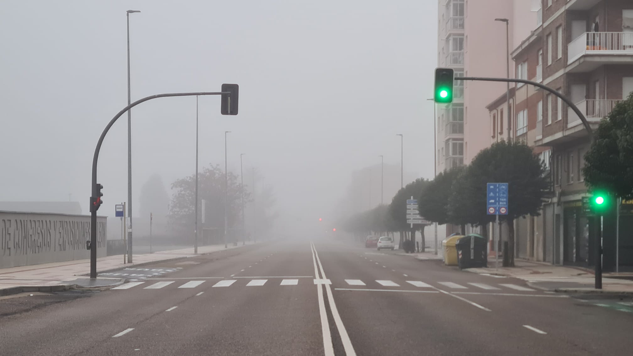 Fotos: La niebla se cuela en el Día de Reyes