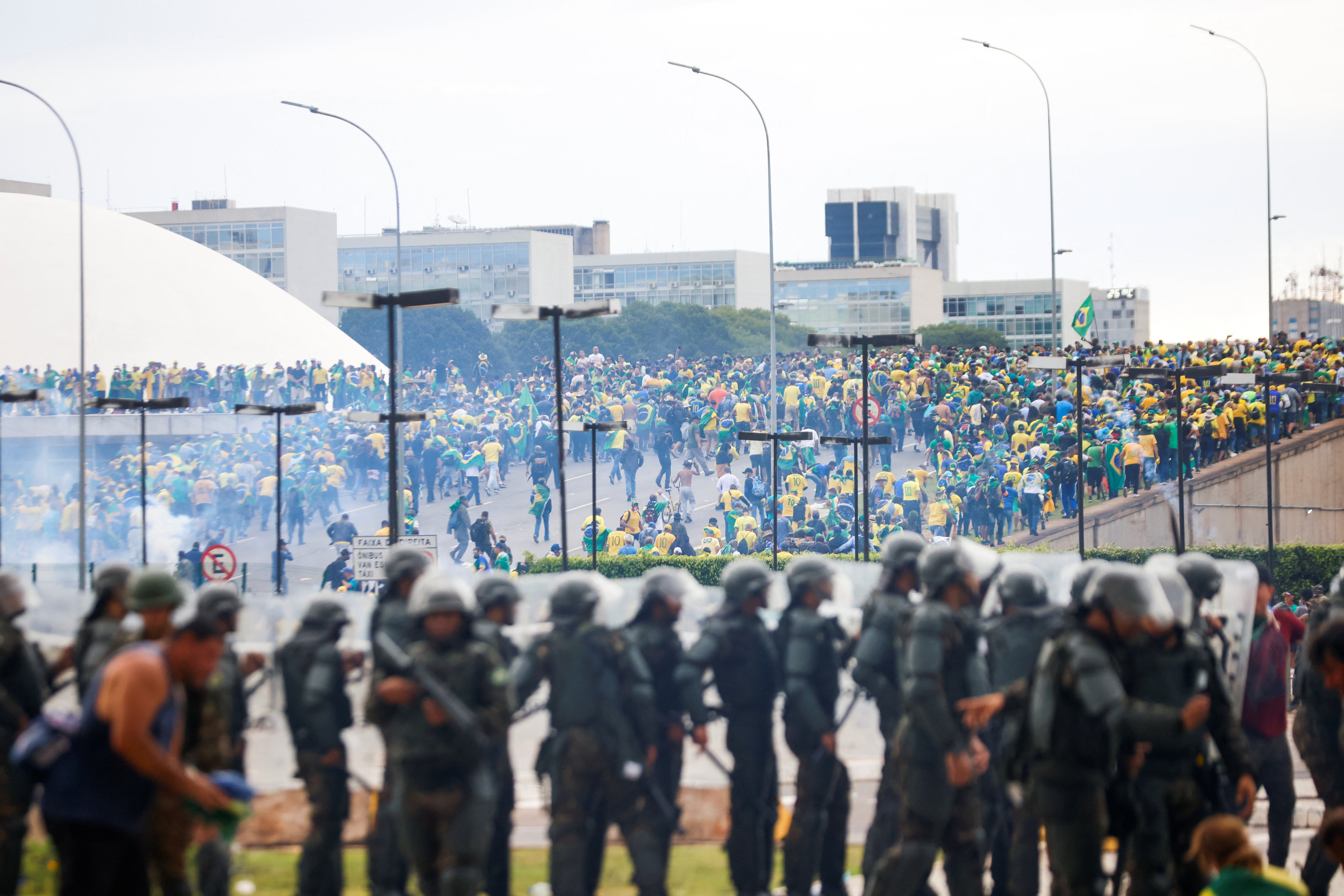 Fotos: Las imágenes del asalto bolsonarista en Brasil