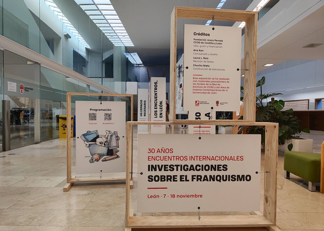 Fotos: Exposiciones en el Campus