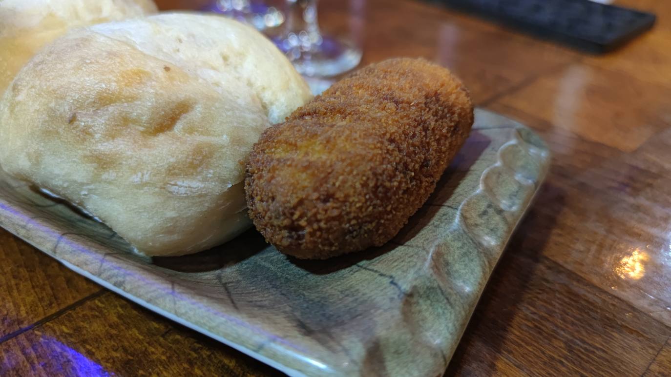 Las tapas ofrecidas en la Ruta de la Croqueta que realizaron los redactores de leonoticias. Croqueta de La Cocina