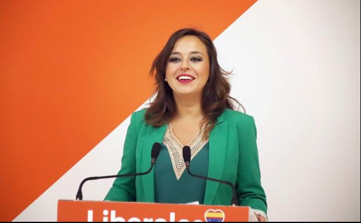 La coordinadora autonómica de Ciudadanos, Gemma Villarroel.