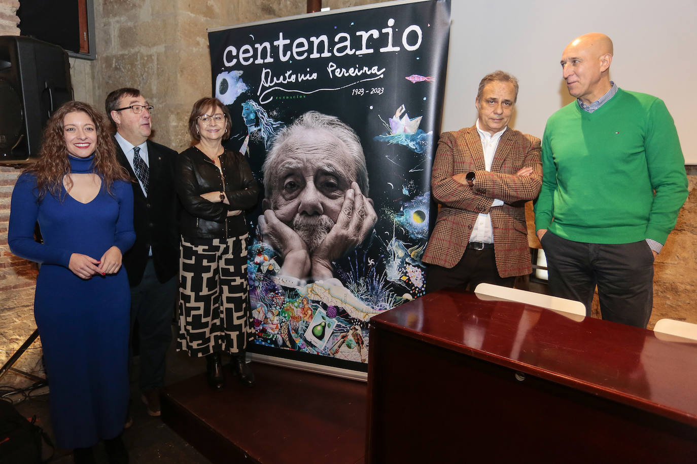 Presentación de las actividades del centenario del nacimiento de Antonio Pereira