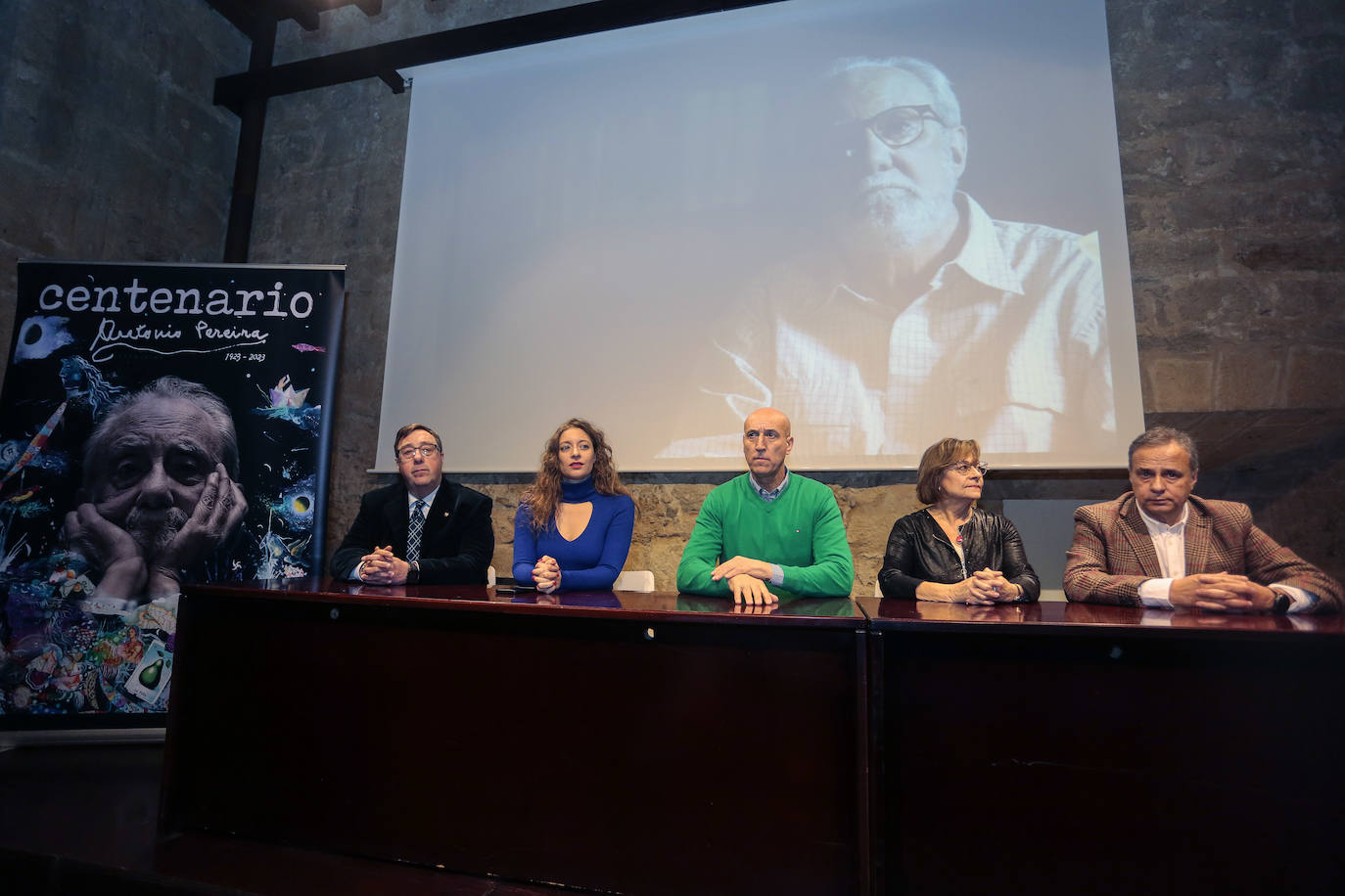 Presentación de las actividades del centenario del nacimiento de Antonio Pereira