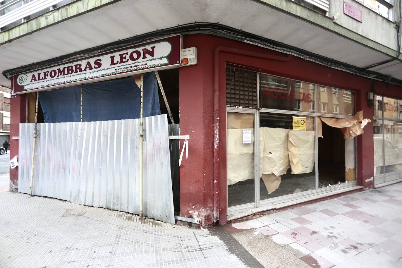 Fotos: Fuertes rachas de viento en León