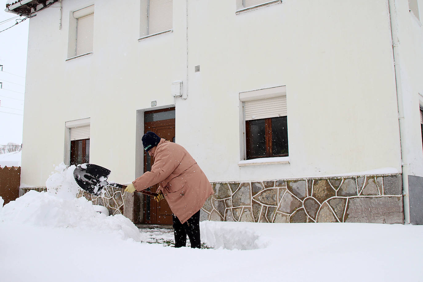 Fotos: La nieve llega a la provincia leonesa