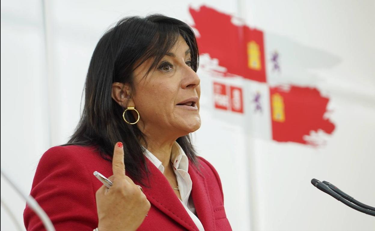 Ana Sánchez, secretaria de organización del Partido Socialista en Castilla y León.