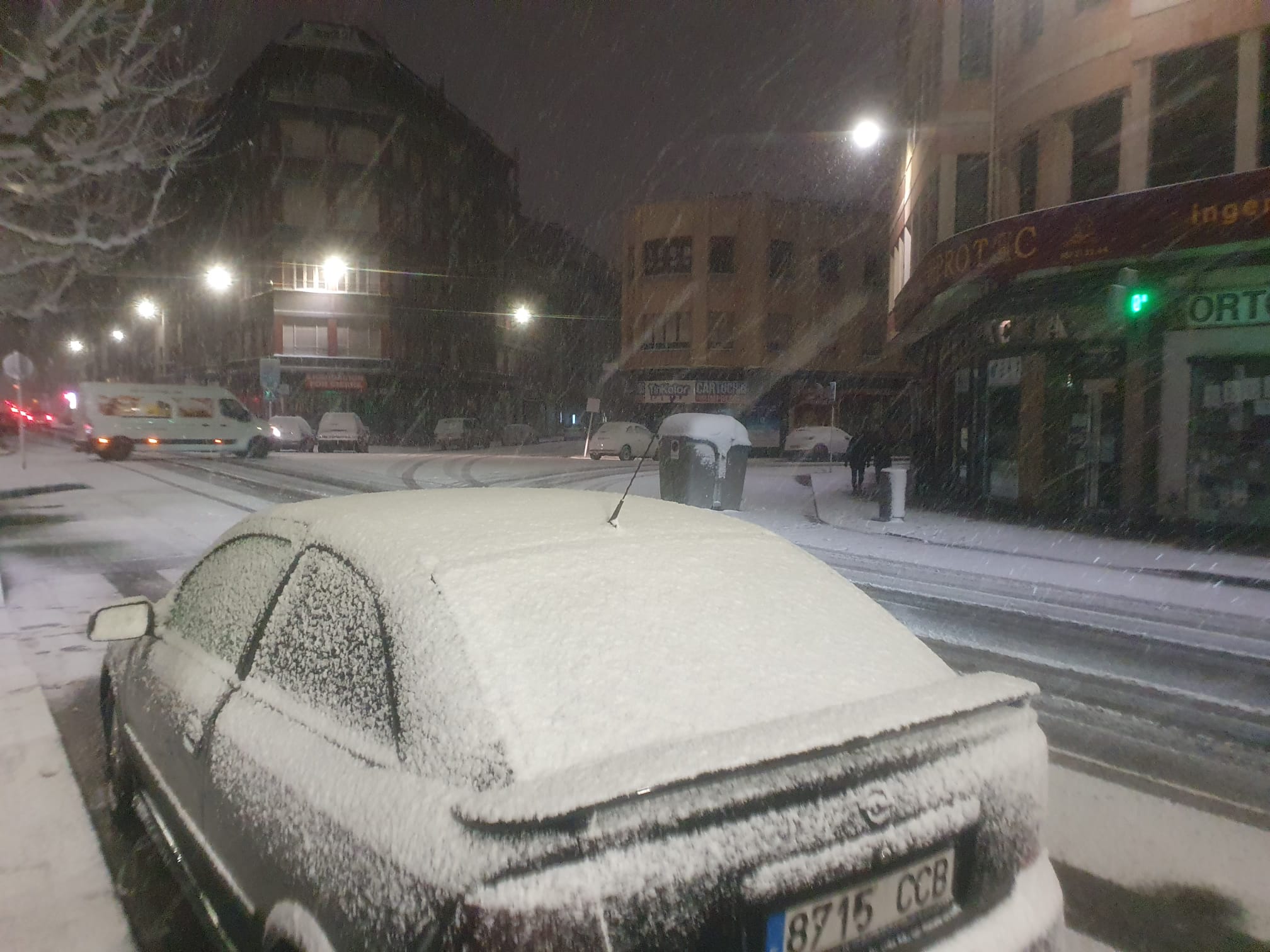 Fotos: Nieve en León