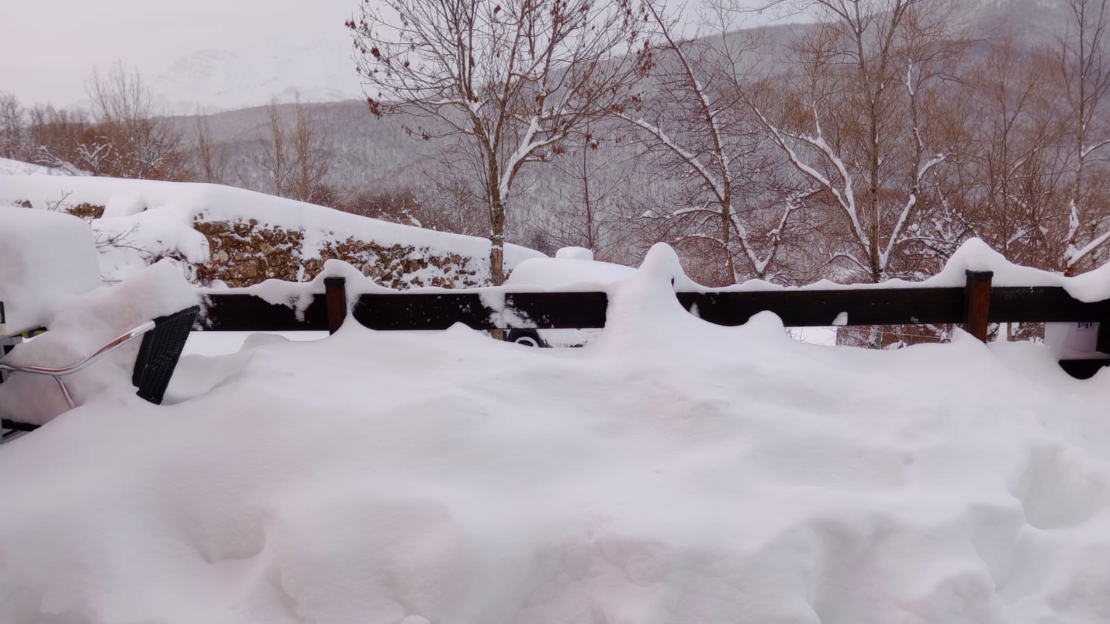 Muchos pueblos de la provincia amanecen este jueves cubiertos de nieve.