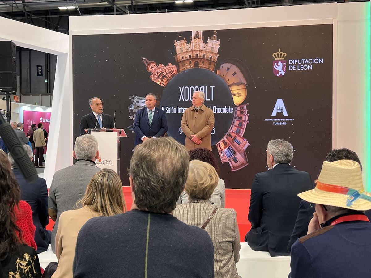 Astorga y la Diputación de León promocionan en Fitur una de las citas más relevantes de este 2023: Xocoalt Spain – Salón Internacional del Chocolate de Astorga