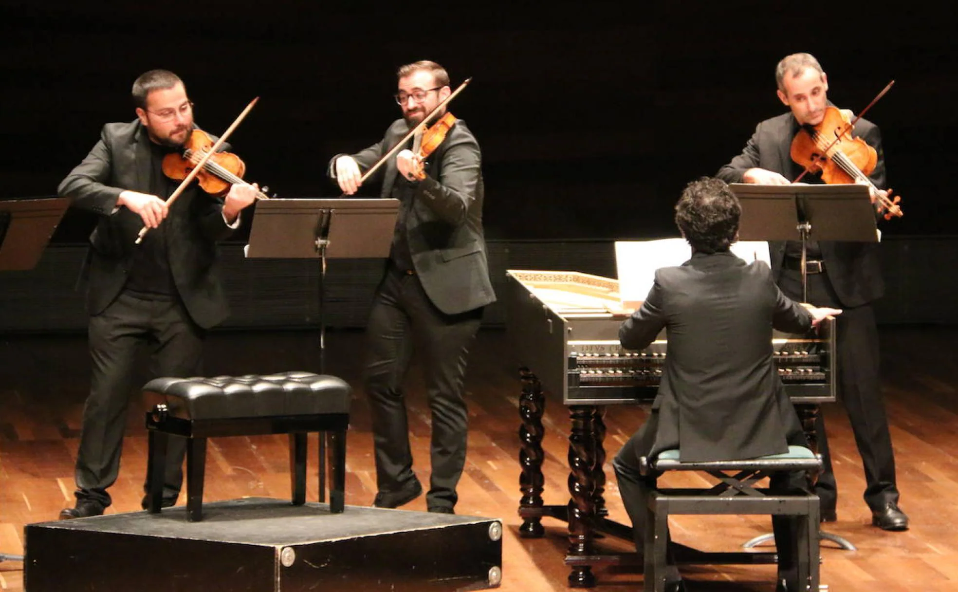 Concierto inaugural ha corrido a cargo de Tiento Nuovo, dirigido por el clavecinista Ignacio Prego.