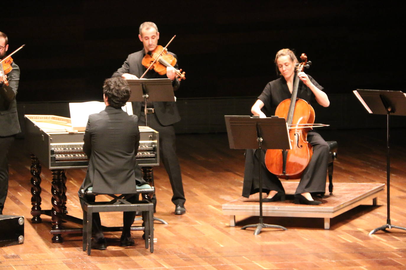 El concierto inaugural ha corrido a cargo de Tiento Nuovo, dirigido por el clavecinista Ignacio Prego