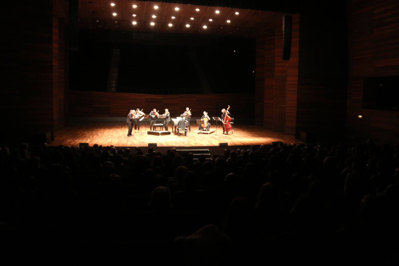 El concierto inaugural ha corrido a cargo de Tiento Nuovo, dirigido por el clavecinista Ignacio Prego