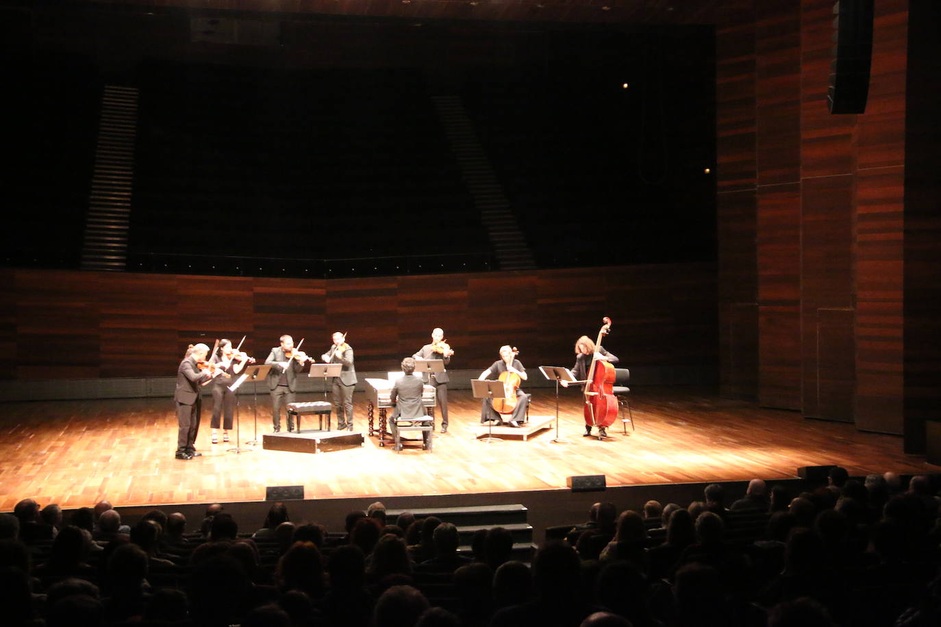 El concierto inaugural ha corrido a cargo de Tiento Nuovo, dirigido por el clavecinista Ignacio Prego