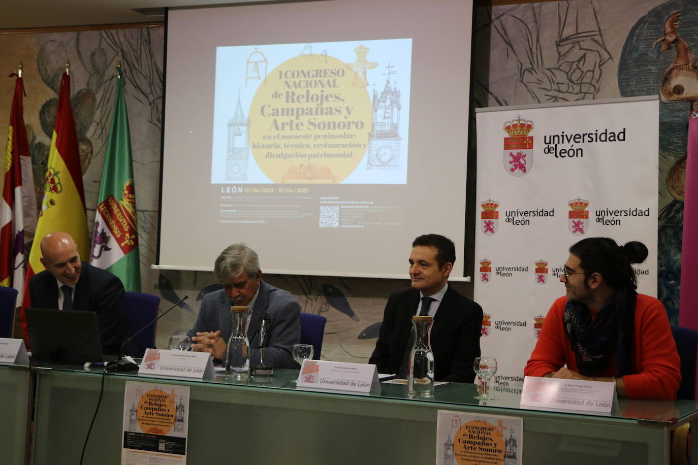 La provincia de León acoge los días 13, 14 y 15 de abril el I Congreso Nacional de relojes, campanas y arte sonoro del noroeste peninsular. 