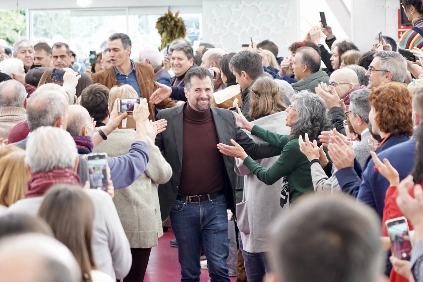 La cúpula del milenio acoge esta jornada para presentar a los candidatos a las alcaldías de las capitales de Castilla y León.