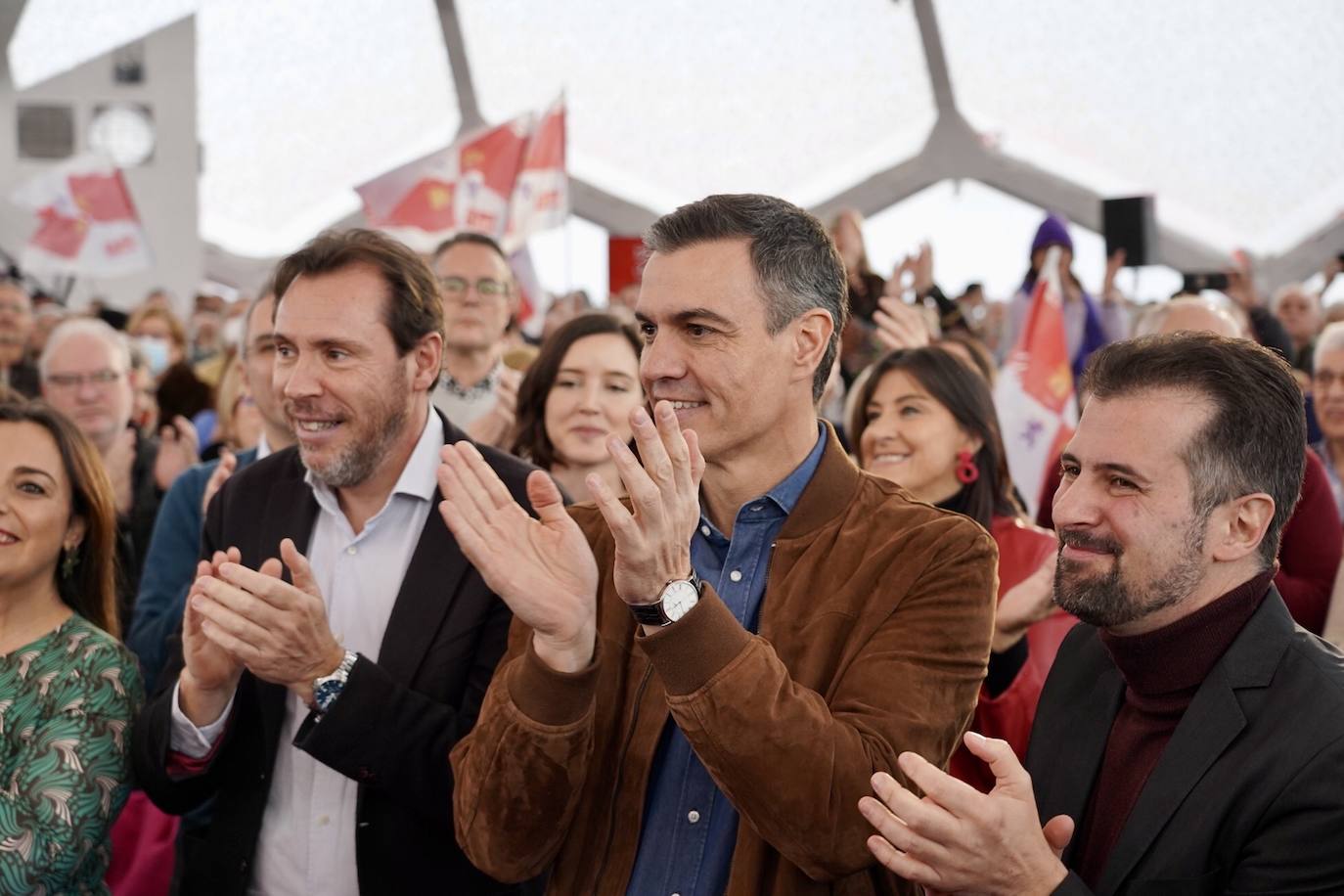 La cúpula del milenio acoge esta jornada para presentar a los candidatos a las alcaldías de las capitales de Castilla y León.