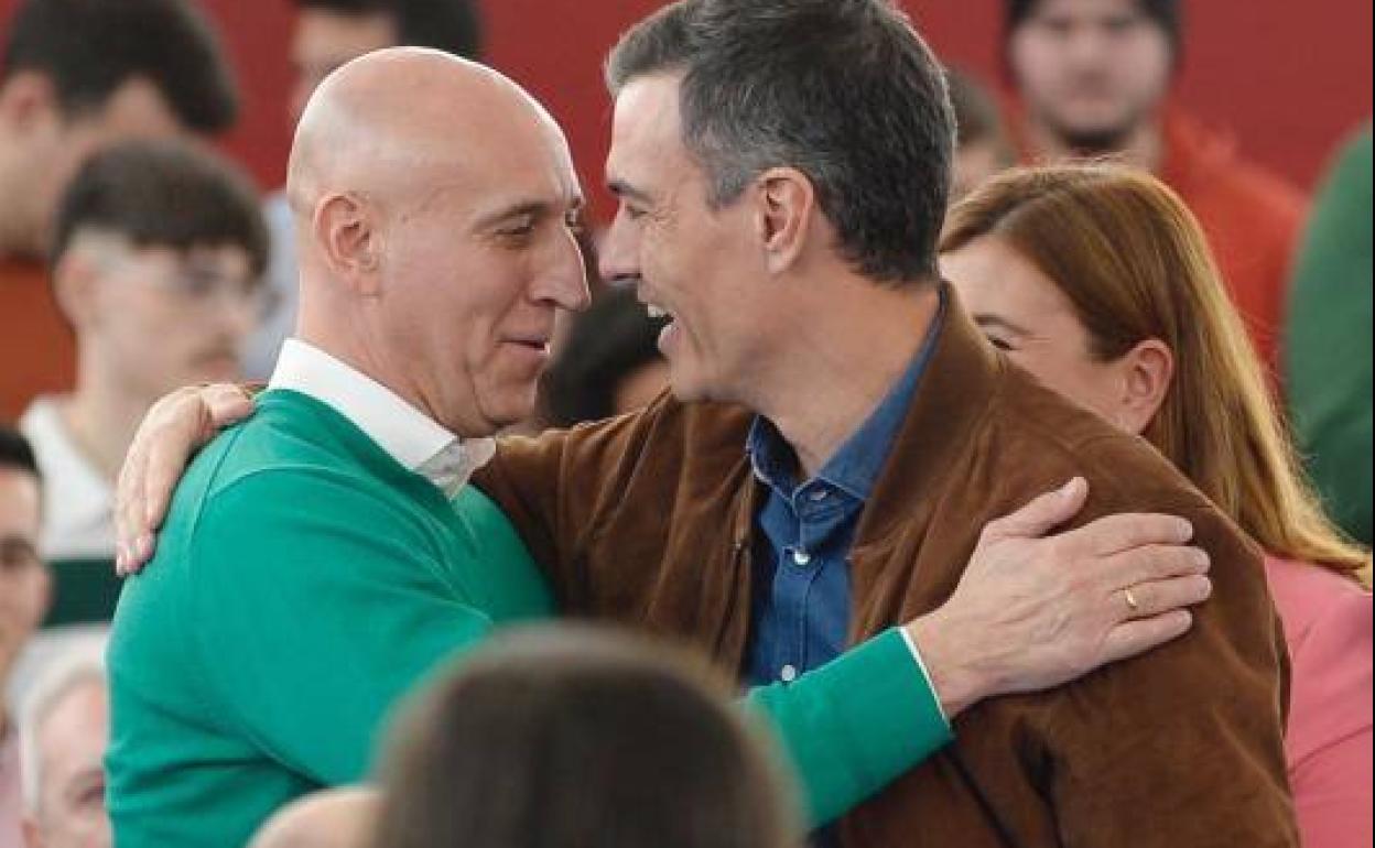 Pedro Sánchez acude a un acto en la Cúpula del Milenio de Valladolid para presentar a sus candidatos en las capitales de provincia de Castilla y León.