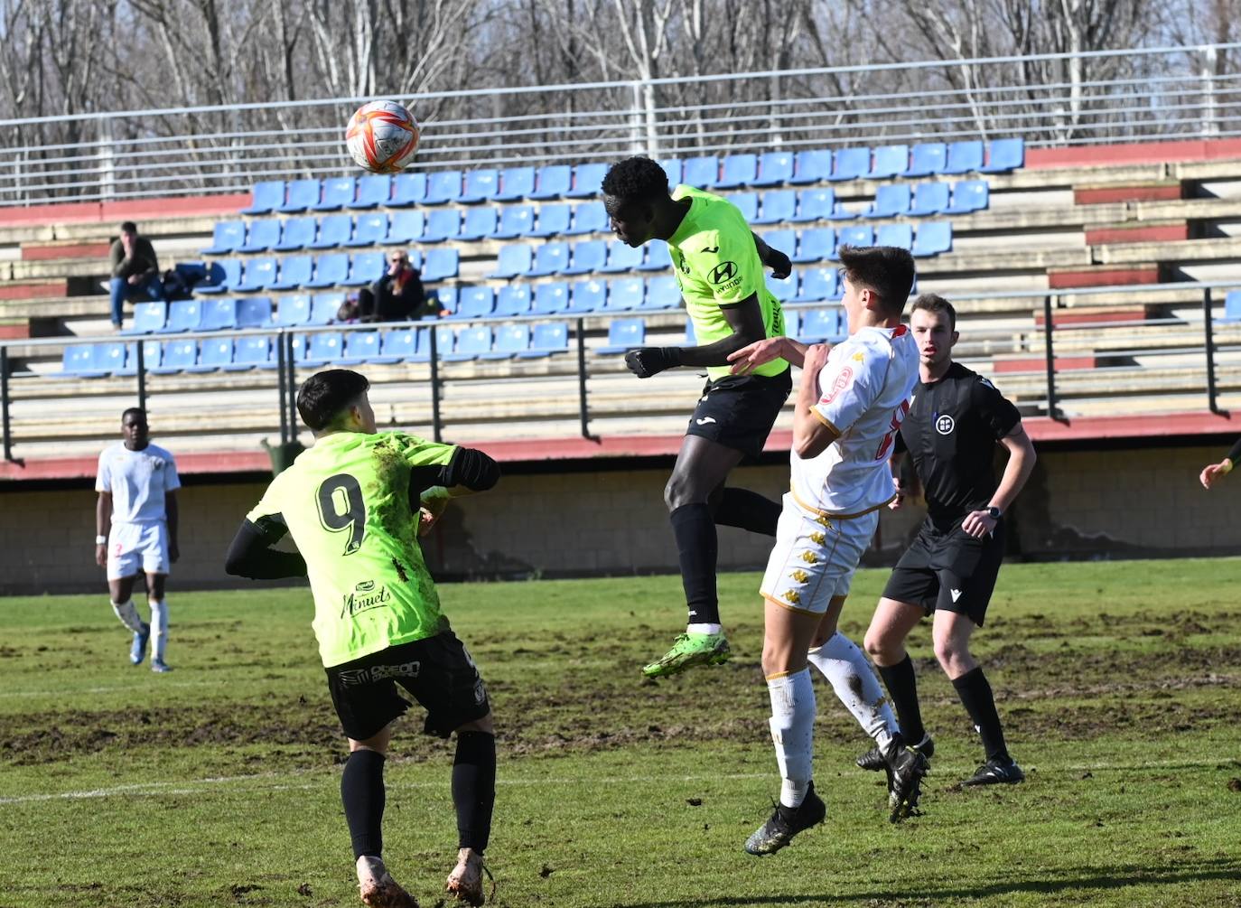 Partido correspondiente a la jornada 17 de la División de Honor Juvenil.