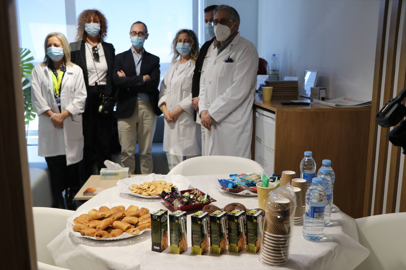 Las nuevas salas de repiro para familiares en la planta de Hematología del Hospital de León.
