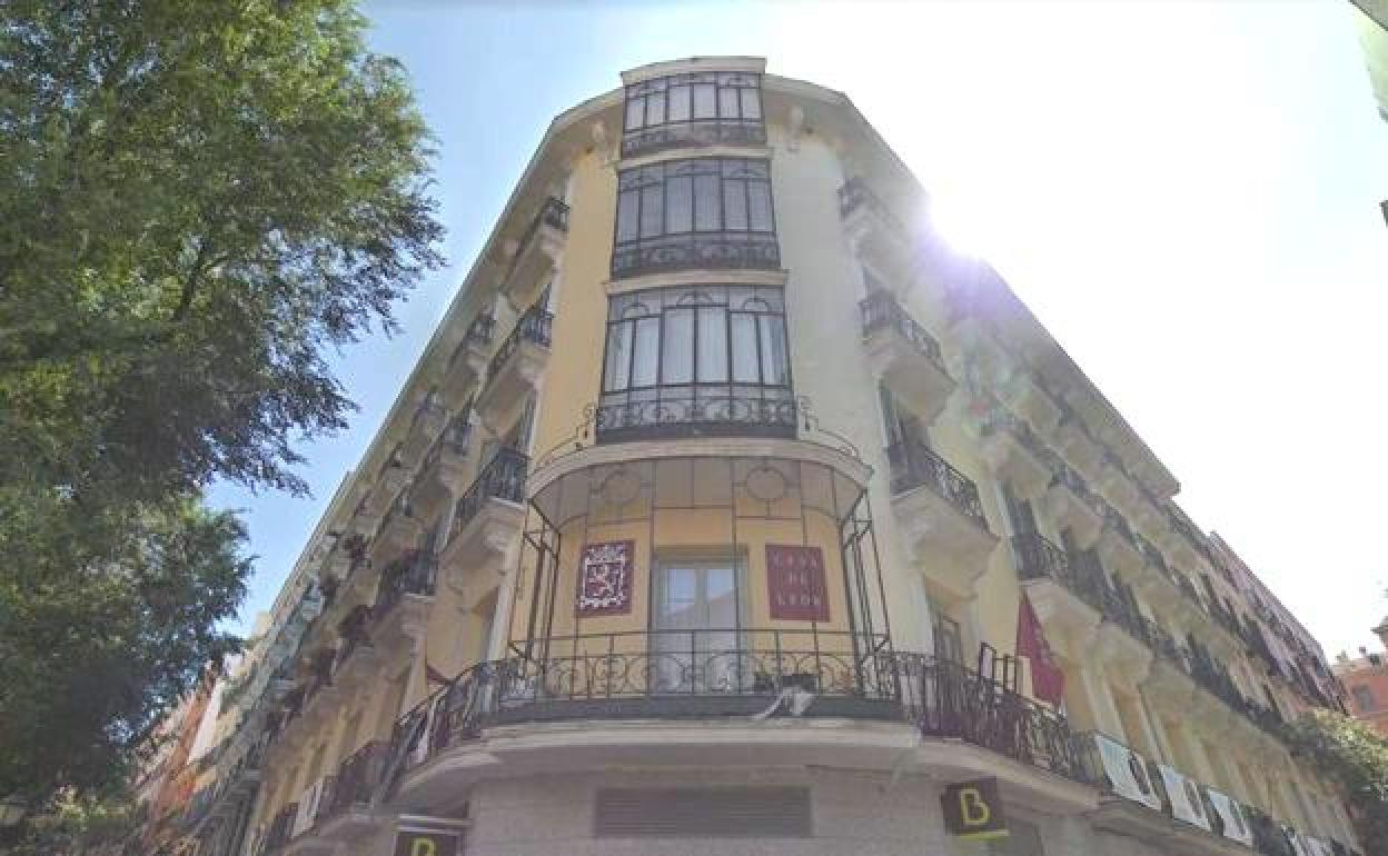 La sede de la Casa de León en Madrid. 