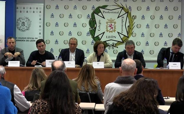 Seis políticos de León debaten con ColproLeón.