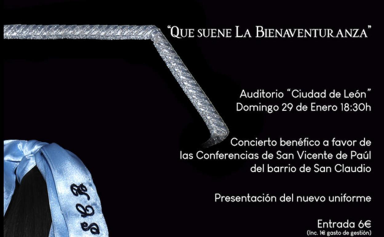 Cartel del concierto de este domingo.