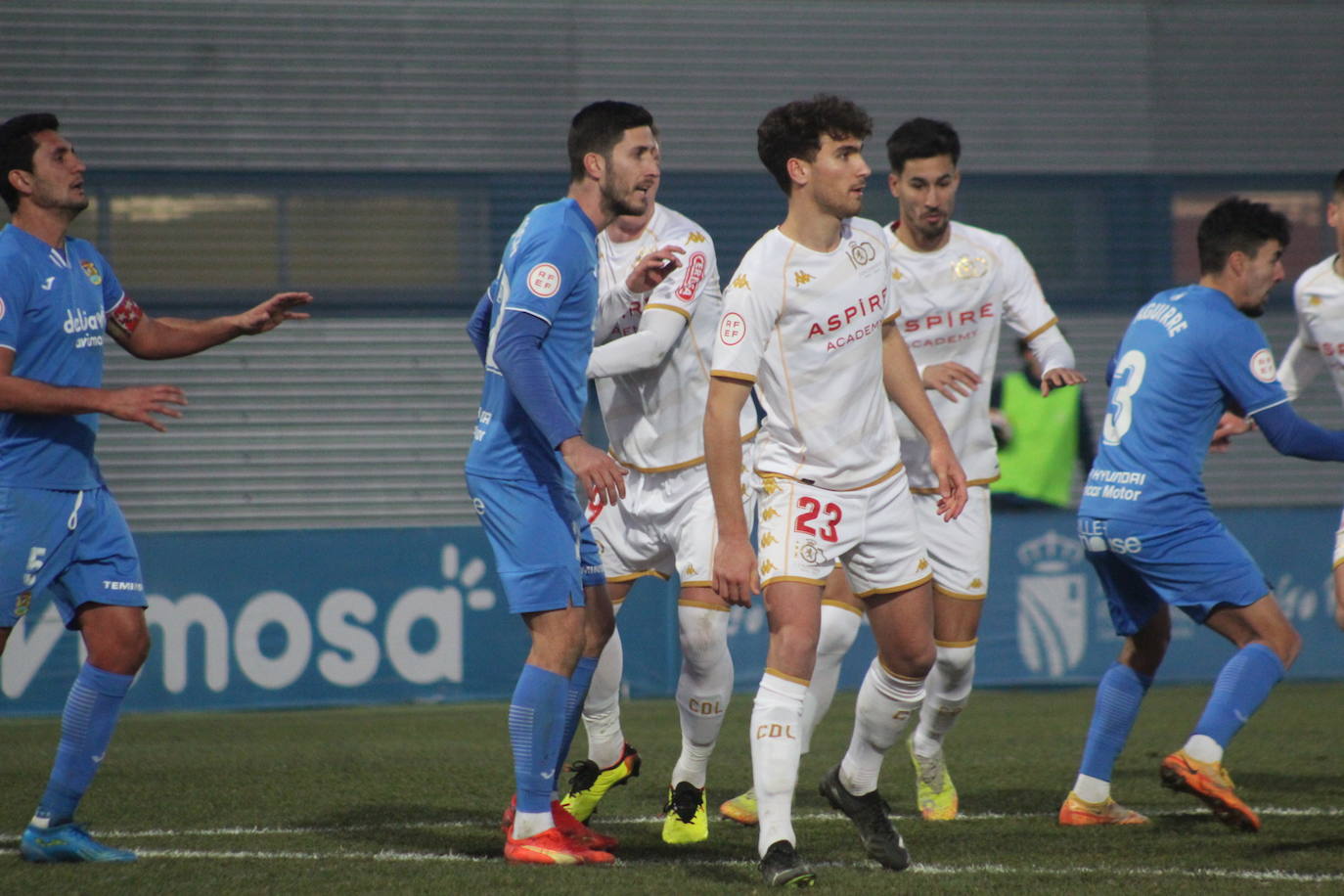 Los leoneses visitaron al Fuenlabrada en el segundo partido de la segunda vuelta del campeonato