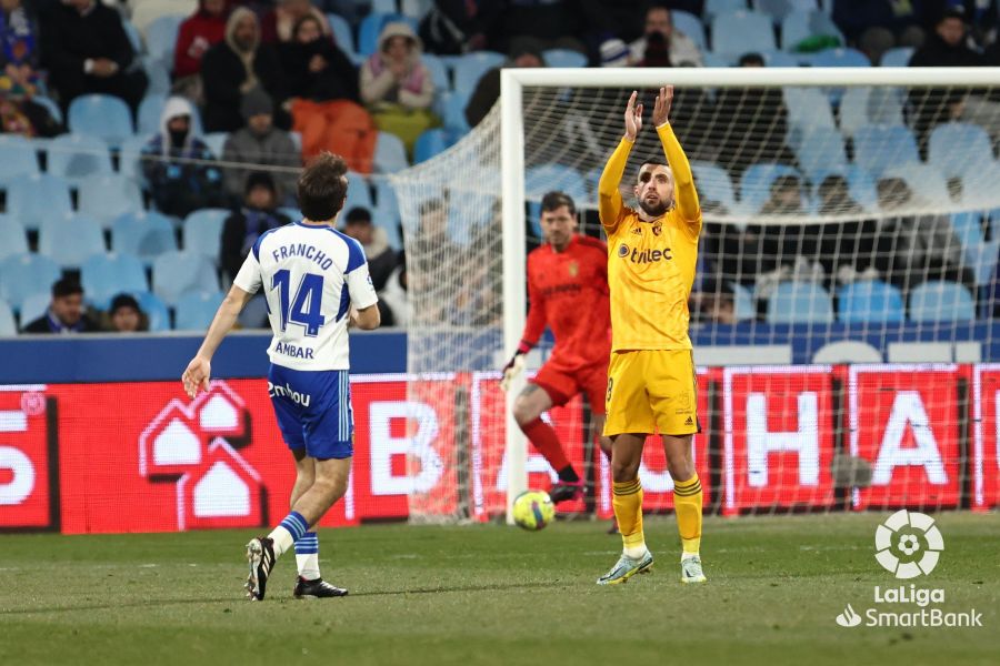 El conjunto de Gallego se mide al Real Zaragoza en la jornada 25 de LaLiga SmartBank