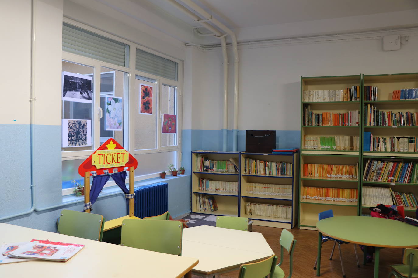 El 'Club del libro libre' del colegio Antonio González de Lama.