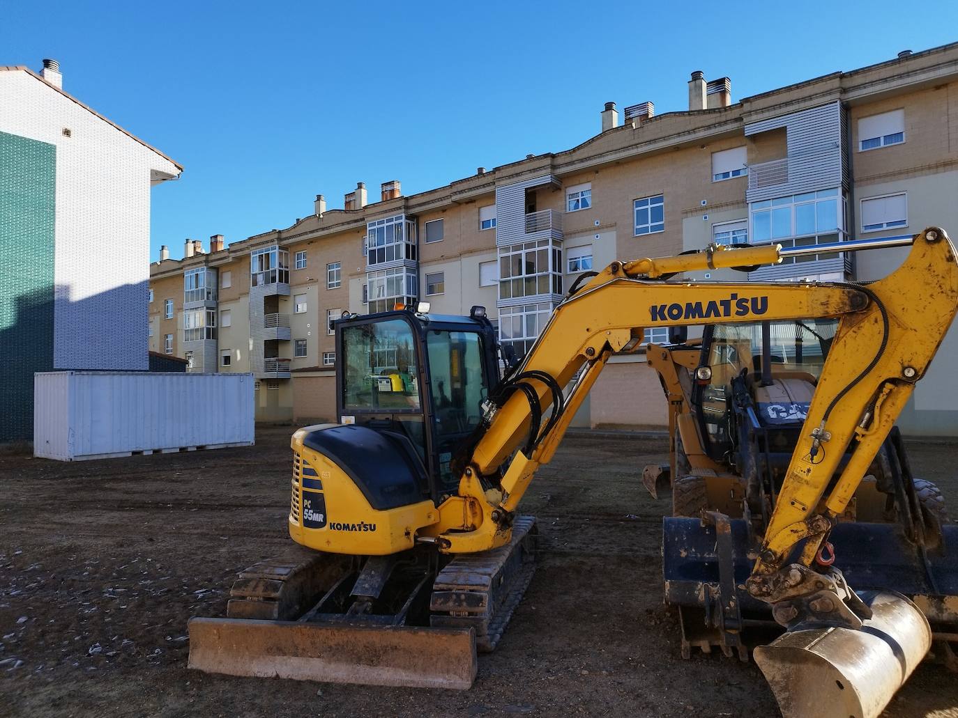 Arrancan las obras de urbanización del entorno de las viviendas de protección oficial en Vallezate
