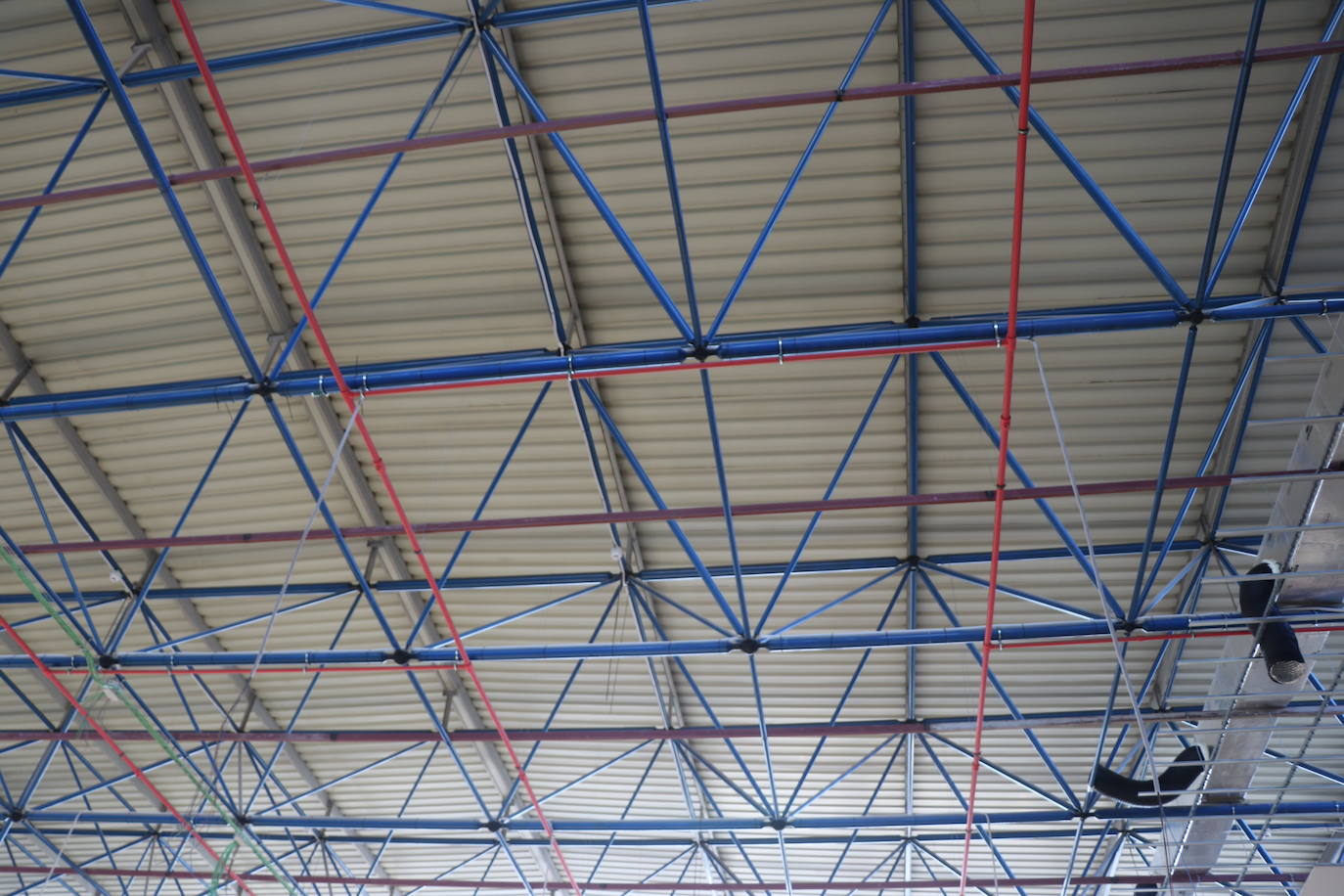 Obras del interior de la estación de Autobuses de León. 