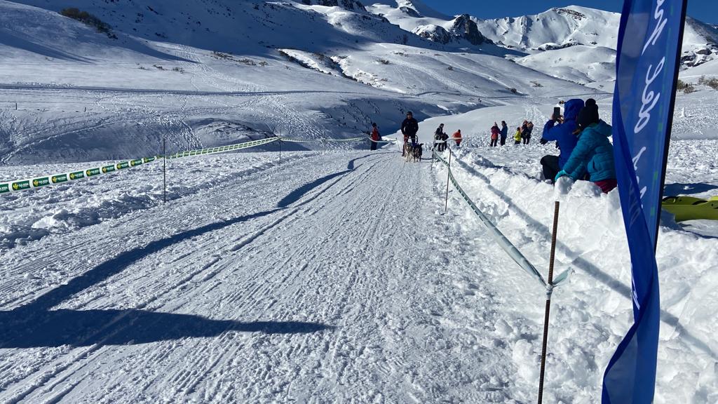 El puerto de Vegarada y Valdelugueros han vuelto a convertirse durante este fin de semana en la capital del Mushing.