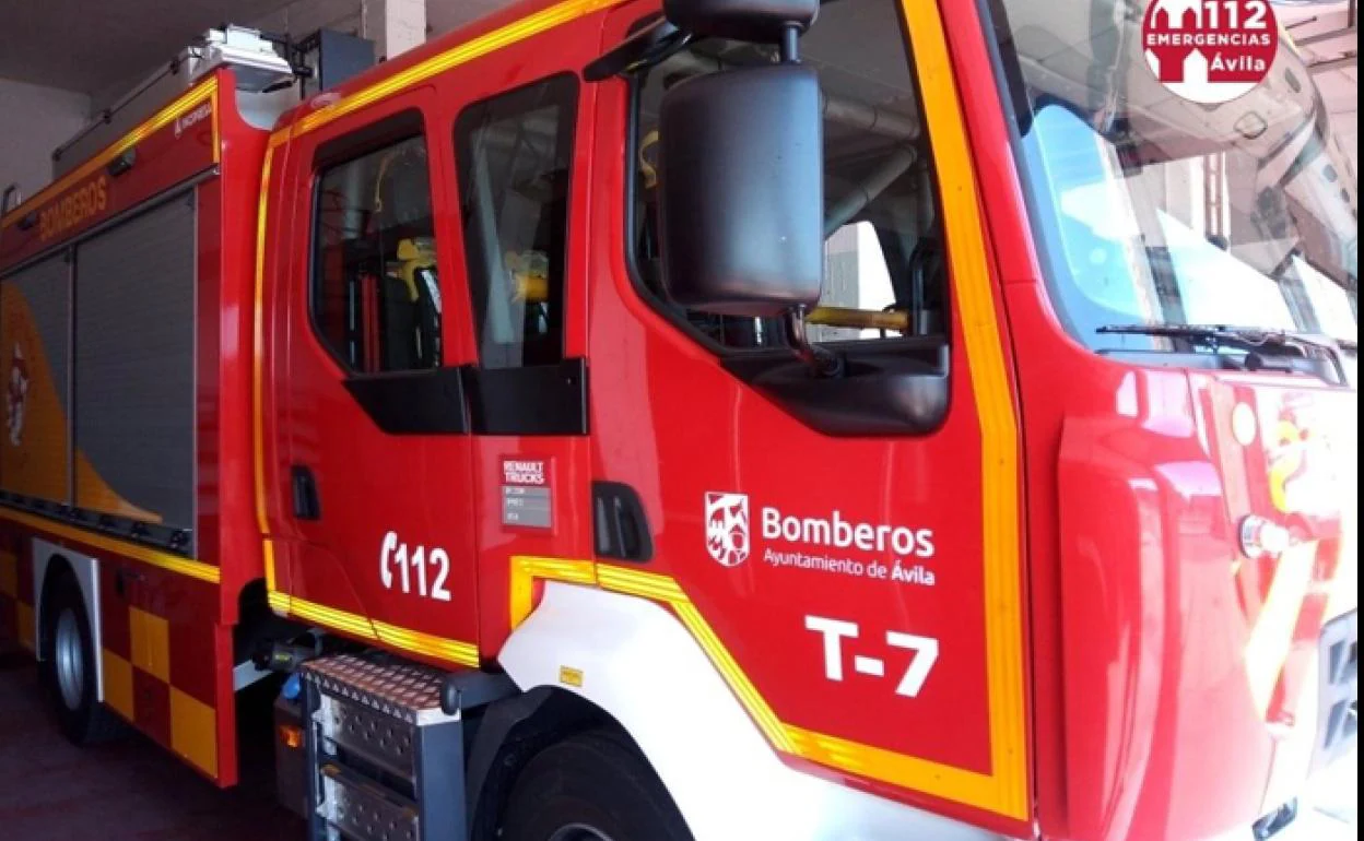 CAmión de bomberos de Ávila.