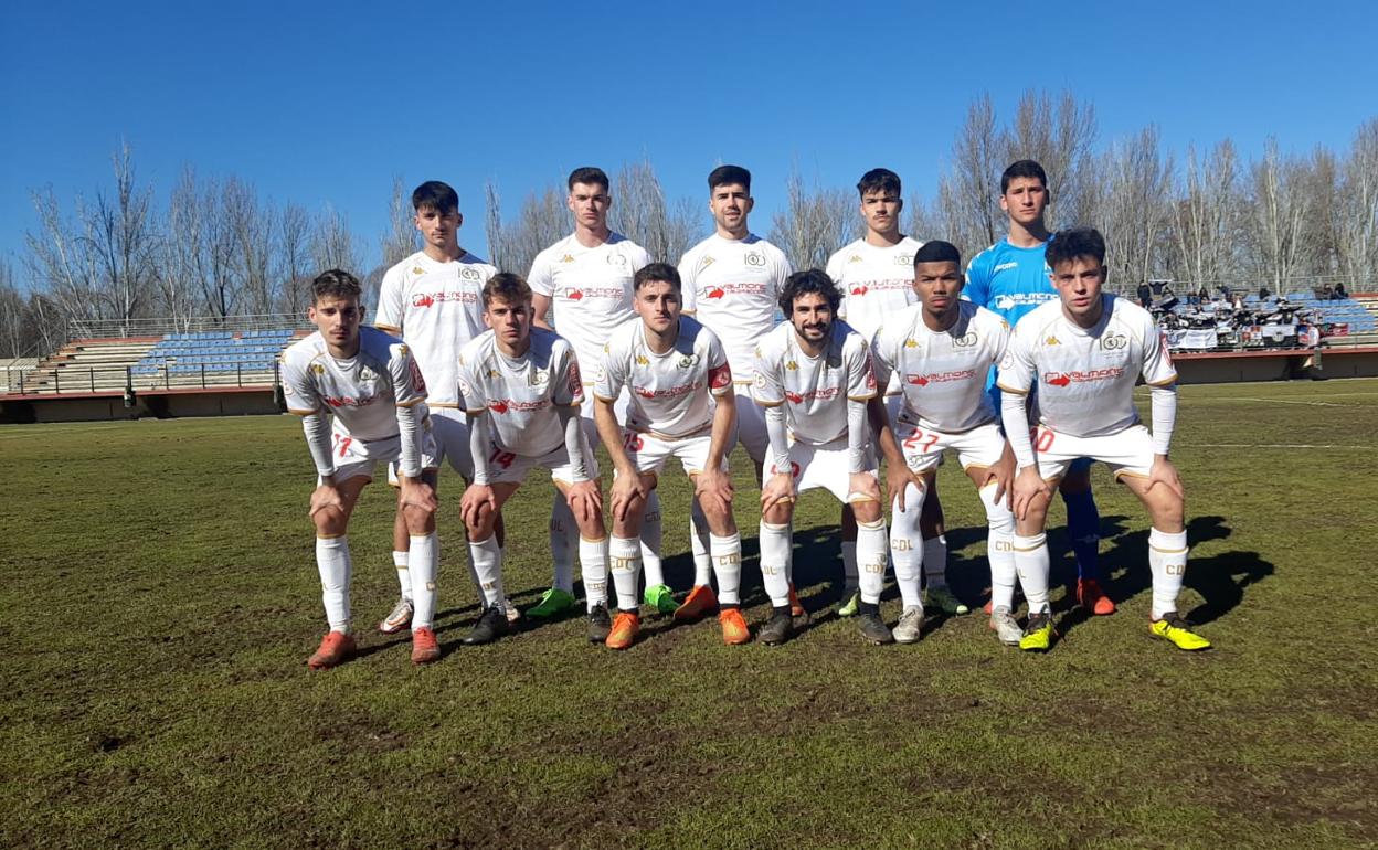 Once inicial del Júpiter Leonés en Puente Castro.