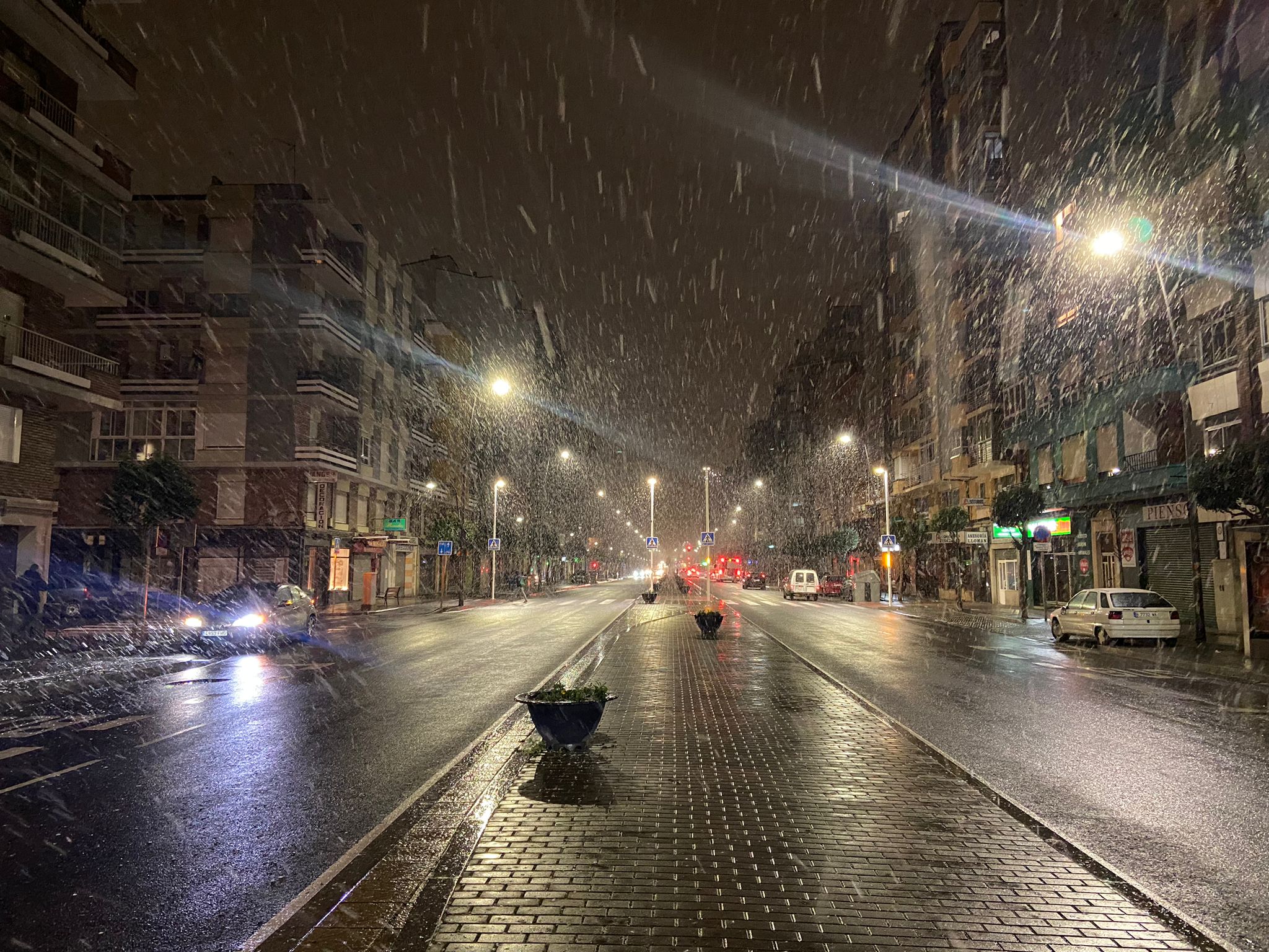 La nieve vuelve a aparecer en León