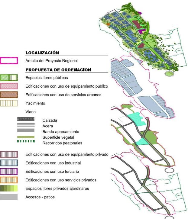 La ampliación proyectada por la Junta se centrará en el área sur de la pedanía donde en los últimos días se han sucedido las catas previas a la parcelación. Contempla ocupar 521.421,31 metros cuadrados en una zona que hasta la fecha eran de terreno urbano y rústico. Obliga a expropiar los terrenos adquiridos por la promotora Vitra y numerosos terrenos de vecinos. 